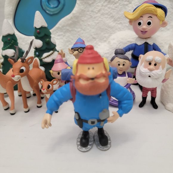 Memory Lane Rudolph The Red Nosed Reindeer A Couple of Misfits Island Figure LOT - Picture 13 of 16